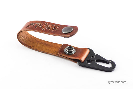 Llavero LEATHER CUSTOM Marrón