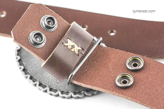 Cinturón BUCKLE BRAND Marrón