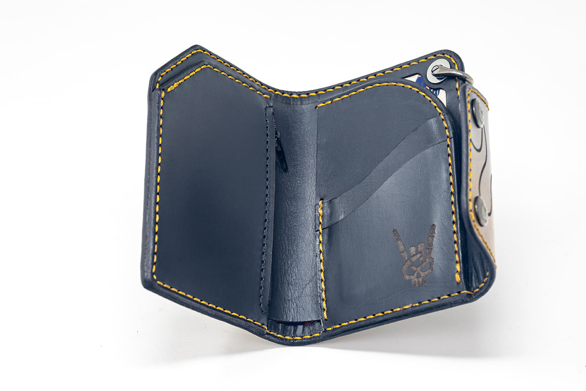 Cartera FLAMES Gold