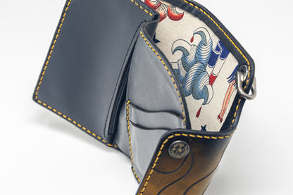 Cartera FLAMES Gold