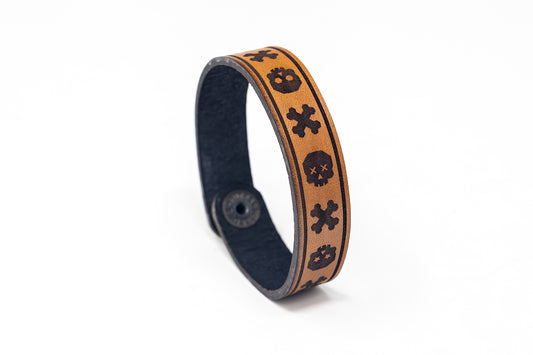 Pulsera SKULLS Brown