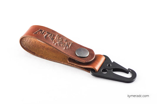 Llavero LEATHER CUSTOM Marrón