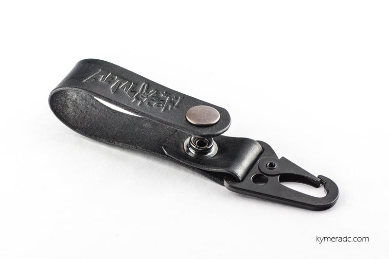 Llavero LEATHER CUSTOM Negro