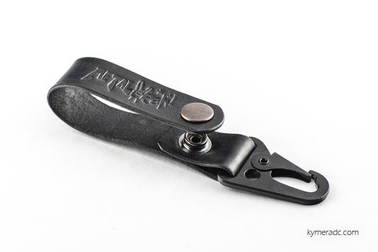 Llavero LEATHER CUSTOM Negro