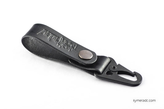 Llavero LEATHER CUSTOM Negro