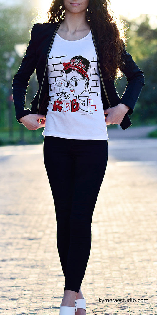 Camiseta chica REBEL GIRL