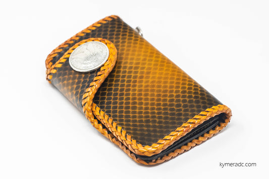 Cartera SNAKE Gold - Última unidad