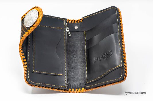 Cartera SNAKE Gold - Última unidad