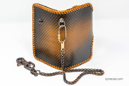 Cartera SNAKE Gold - Última unidad