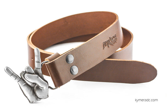 Cinturón BUCKLE BRAND Marrón