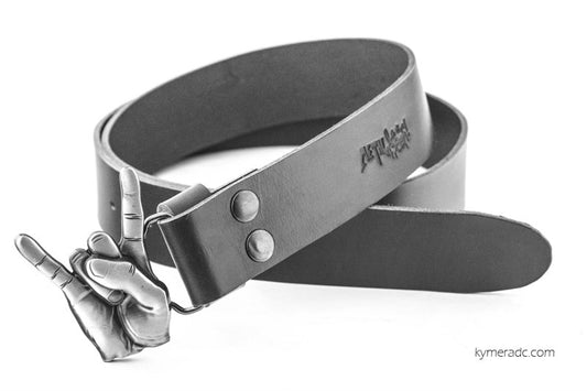 Cinturón BUCKLE BRAND Negro