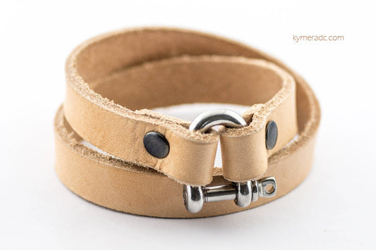 Pulsera doble TANNER Natural